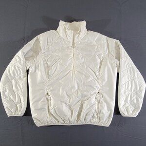 LL BEAN Mens XL Primaloft Packable Jacket 1/4 Zip Lightweight Quilted Packaway